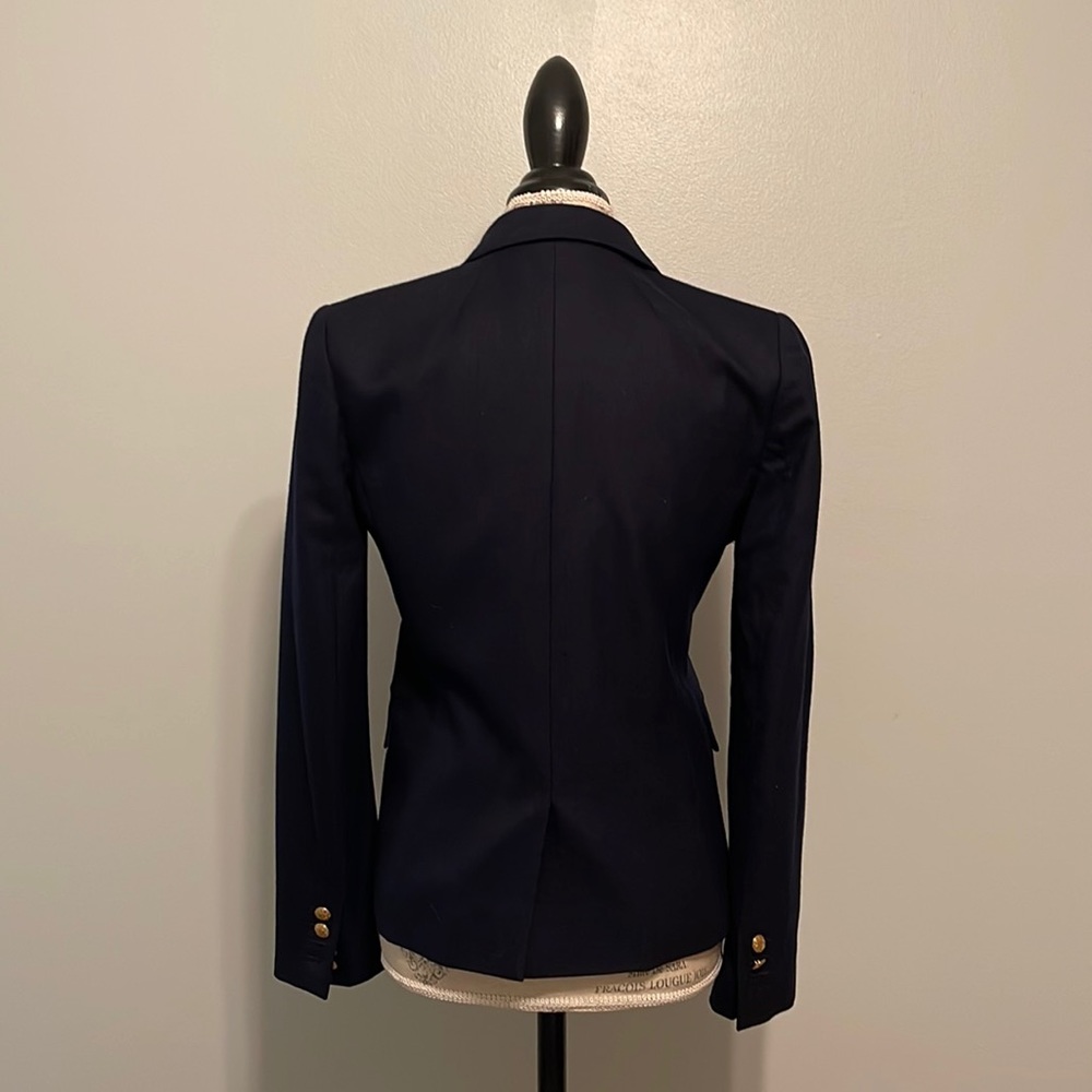 J.Crew Factory Schoolboy blazer in navy - Picture 2 of 5
